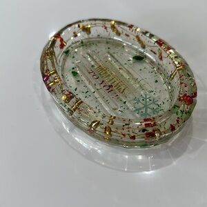 Handmade Christmas soap/trinket dish